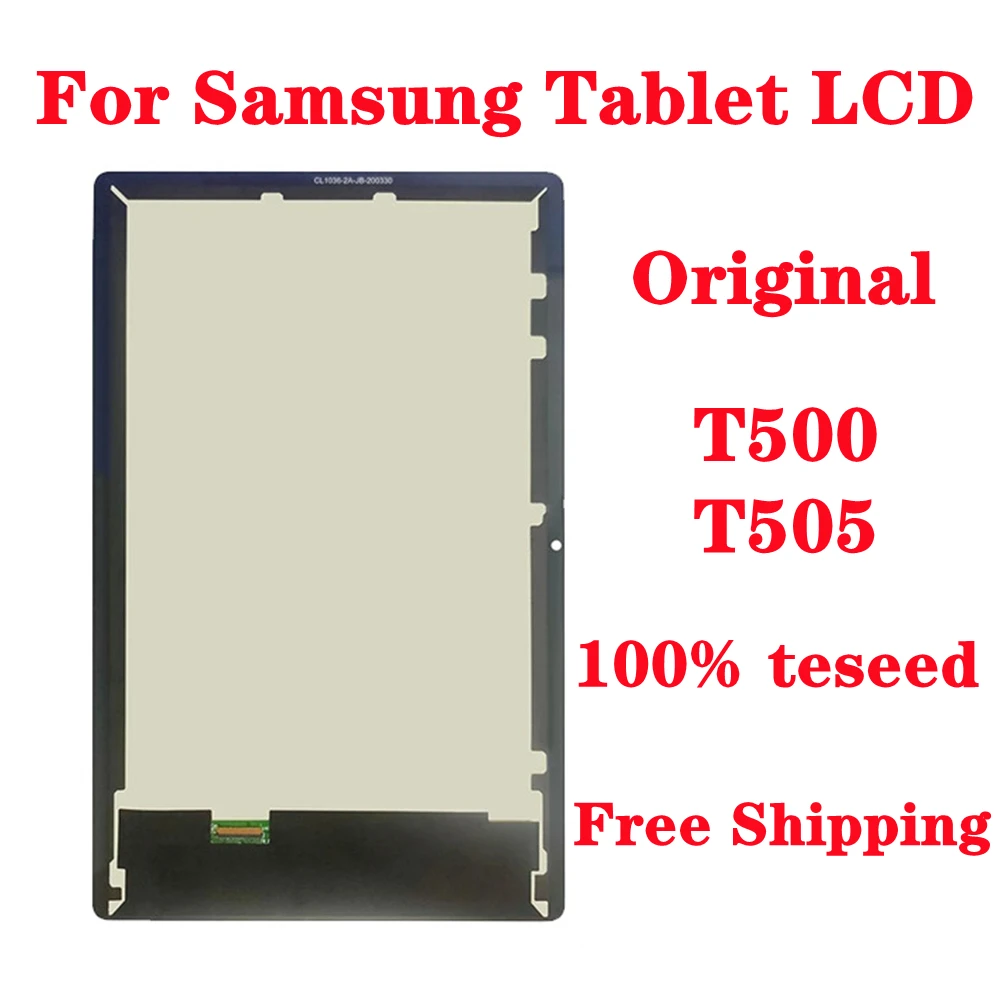 Original LCD For Samsung Galaxy Tab A7 10.4 (2020) SM-T500 T505 T500 LCD Display Touch Sensor Glass Screen Digitizer Assembly
Original LCD For Samsung Galaxy Tab A7 10.4 (2020) SM-T500 T505 T500 LCD Display Touch Sensor Glass Screen Digitizer Assembly