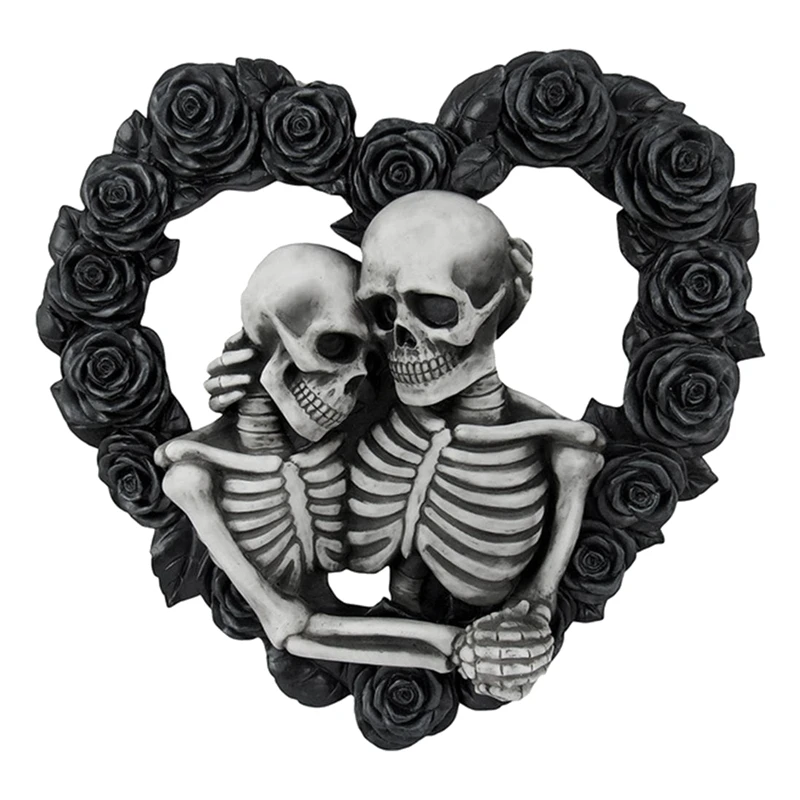 HOT-Skeleton Couple House Number Black Rose Garland Pendant Ornament Christmas Halloween Home Garland Decoration Door
HOT-Skeleton Couple House Number Black Rose Garland Pendant Ornament Christmas Halloween Home Garland Decoration Door