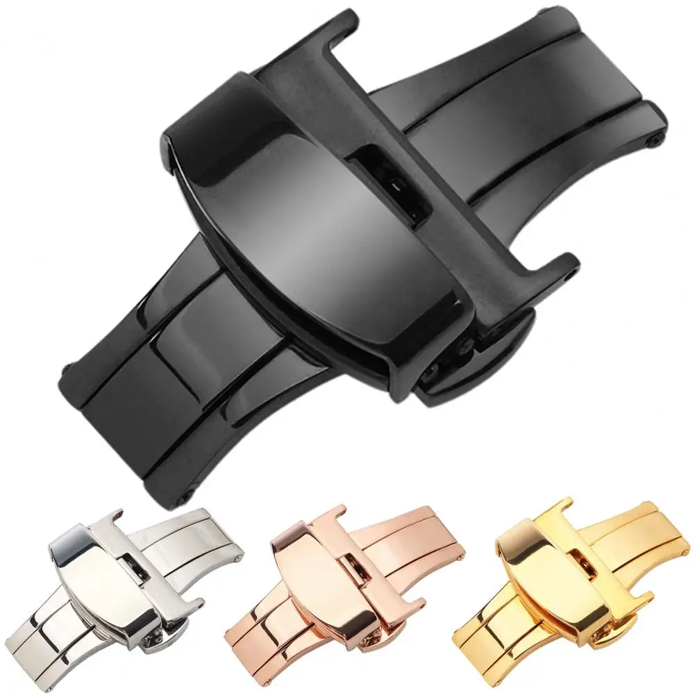 16mm/18mm/20mm/22mm/24mm Butterfly Deployment Watch Band Buckle Unisex Watch Clasp Solid Stainless Steel Watch Band Connector
16mm/18mm/20mm/22mm/24mm Butterfly Deployment Watch Band Buckle Unisex Watch Clasp Solid Stainless Steel Watch Band Connector
