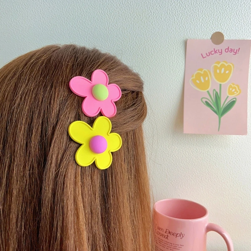 Flower Barrettes Babies Hair Clip Hair Barrette Hair Accessories Girl Headwear Acrylic Material Hair Pins for Children
Flower Barrettes Babies Hair Clip Hair Barrette Hair Accessories Girl Headwear Acrylic Material Hair Pins for Children