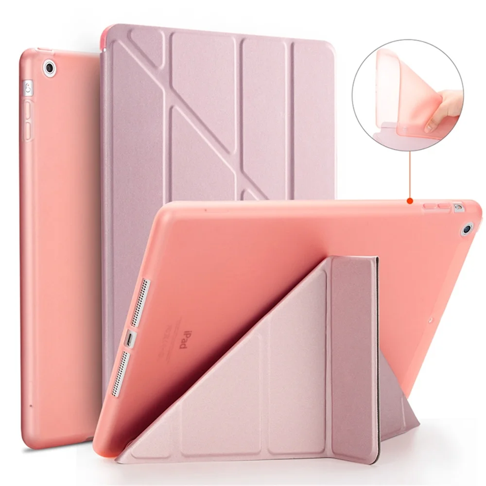 For iPad 9.7 2018 2017 Silicone Smart Cover Soft TPU Back Protective Case for iPad 5th 6th Generation cover A1822 A1823 case 
For iPad 9.7 2018 2017 Silicone Smart Cover Soft TPU Back Protective Case for iPad 5th 6th Generation cover A1822 A1823 case