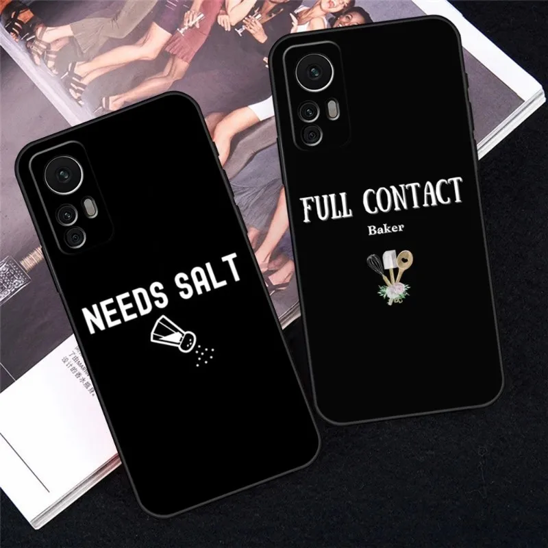 Chef Cooking Kitchen Gift Phone Case For Redmi Note 10S 11 10 9S 8T 7 8 9 9T 10 10X K30 K40 Pro Black Silicone Cover
Chef Cooking Kitchen Gift Phone Case For Redmi Note 10S 11 10 9S 8T 7 8 9 9T 10 10X K30 K40 Pro Black Silicone Cover