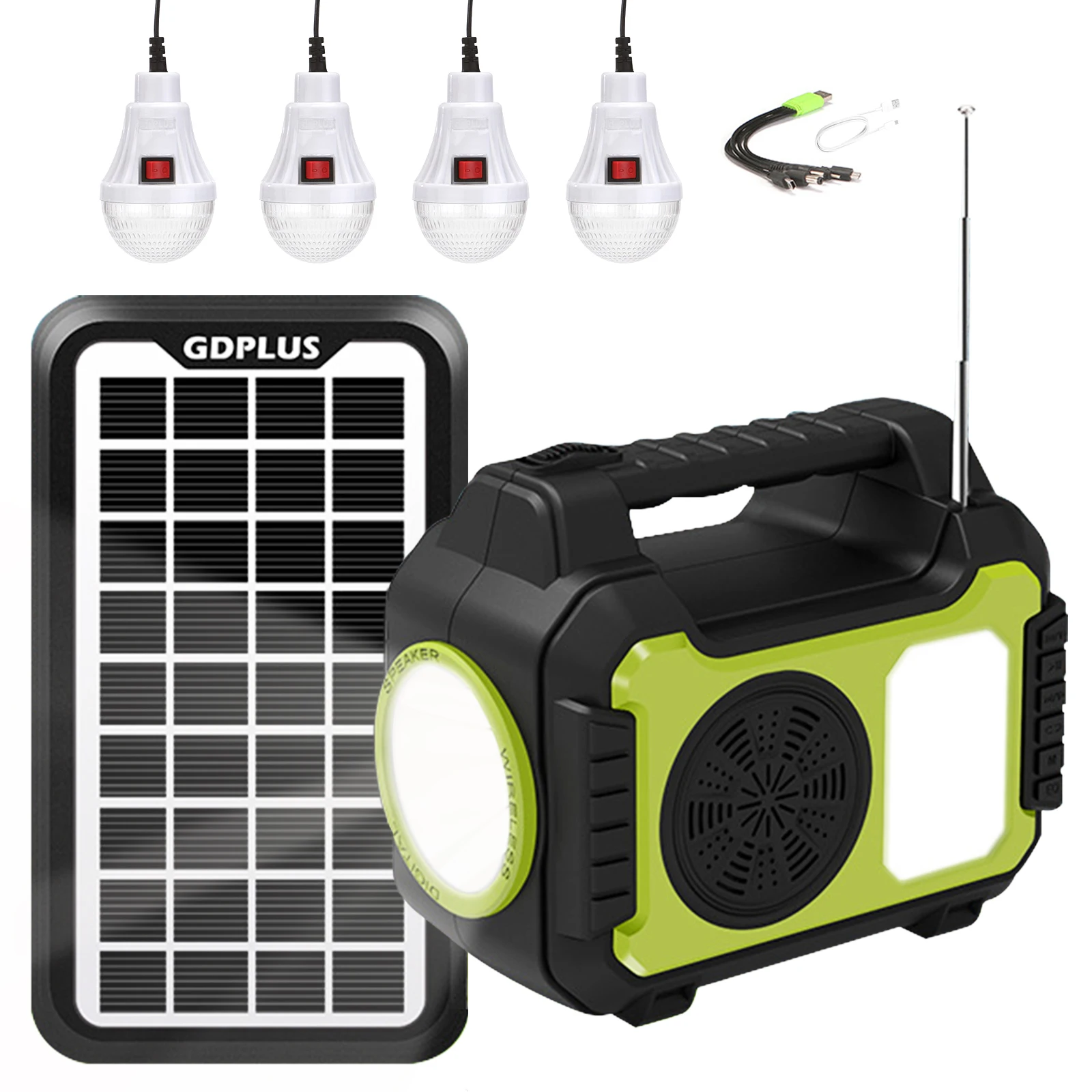 Solar Generator - Portable Generator Power Station 13000mAh for Emergency Power Supply, Solar Powered Generator with Panels Incl
Solar Generator - Portable Generator Power Station 13000mAh for Emergency Power Supply, Solar Powered Generator with Panels Incl