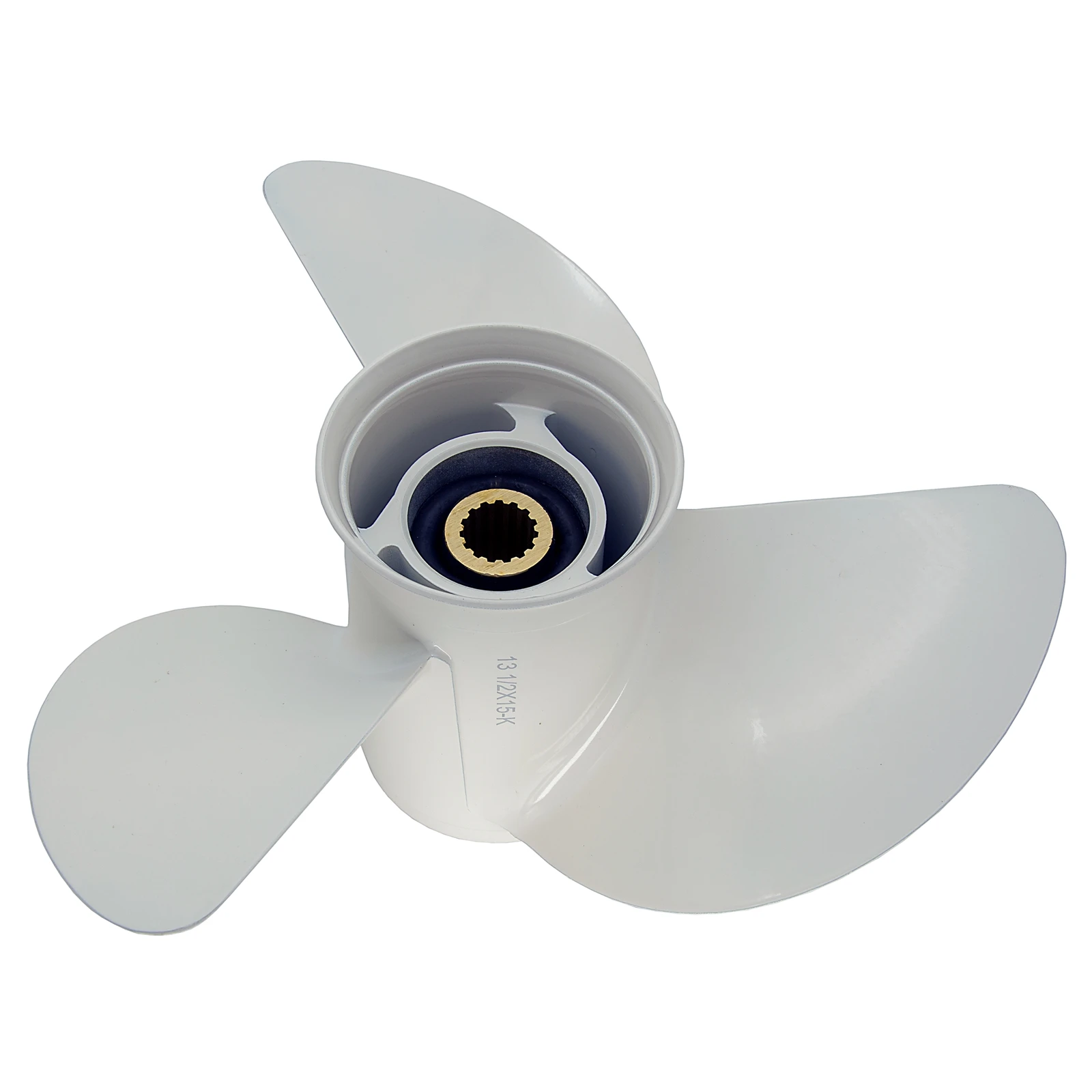 50-130HP 13 1/2X15-K aluminum marine outboard three leaf boat propeller suitable for YAMAHA engine 6E5-45947-00-EL
50-130HP 13 1/2X15-K aluminum marine outboard three leaf boat propeller suitable for YAMAHA engine 6E5-45947-00-EL