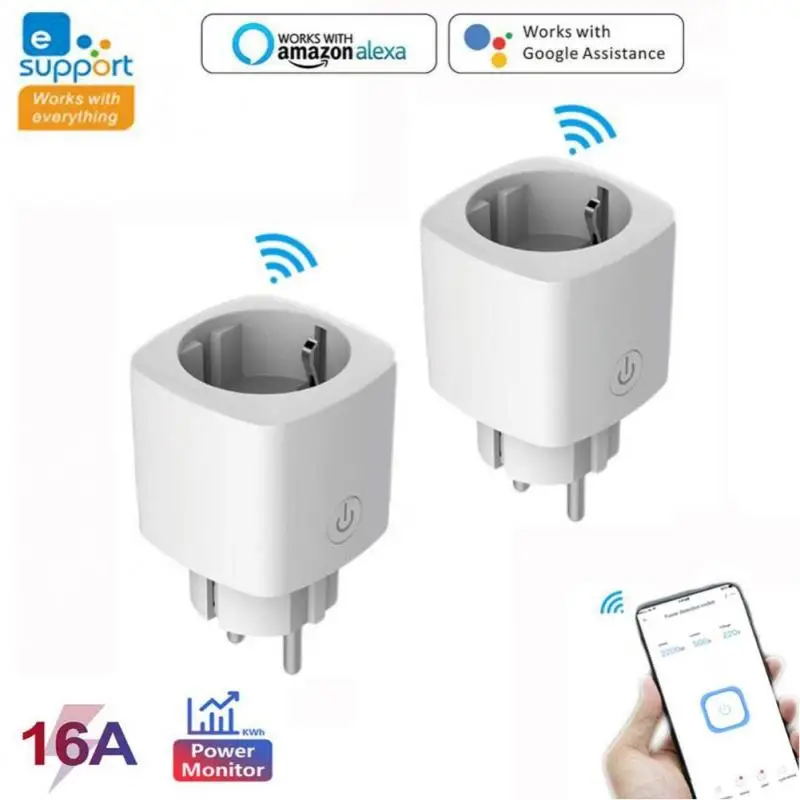 16a Eu Voice Control Wifi Socket Eu Smart Plug Wifi Dual Mode Timer Dual Mode Socket Ewelink 16a Power Monitor Socket
16a Eu Voice Control Wifi Socket Eu Smart Plug Wifi Dual Mode Timer Dual Mode Socket Ewelink 16a Power Monitor Socket