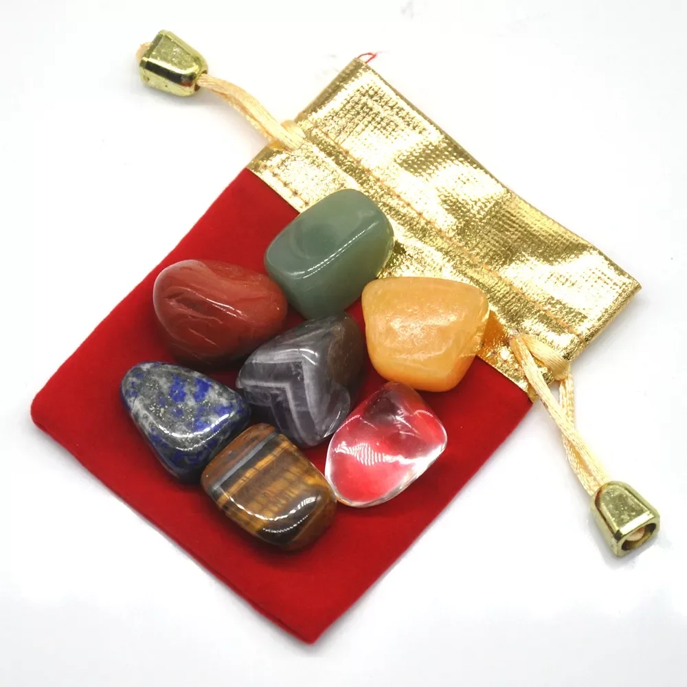 1 Set 7 Chakra Stones Crystal Healing Quartz Irregular Polished Palm Gemstone Mineral Ornaments Amethyst Home Decoration
1 Set 7 Chakra Stones Crystal Healing Quartz Irregular Polished Palm Gemstone Mineral Ornaments Amethyst Home Decoration