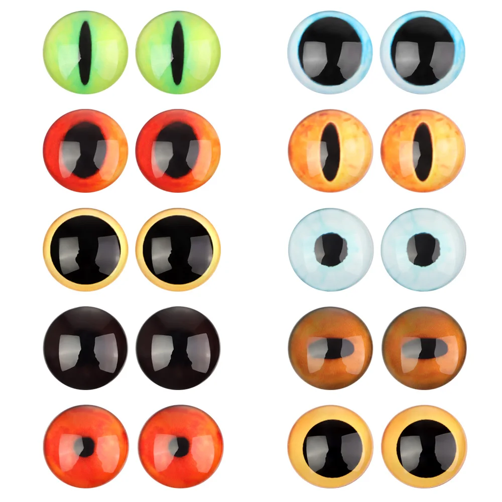 16mm Glass Dolls Eyes DIY Simulation Animal Crafts Eyeballs Toys for Children Dinosaur Animal Eyes Time Gem Accessories
16mm Glass Dolls Eyes DIY Simulation Animal Crafts Eyeballs Toys for Children Dinosaur Animal Eyes Time Gem Accessories
