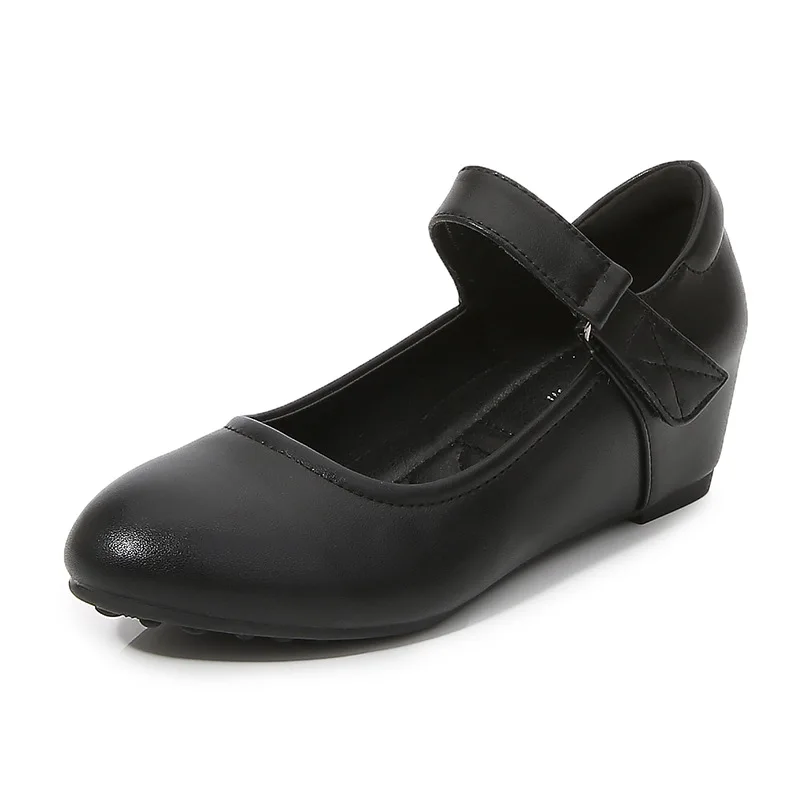 Qianshuyi 2024 New Release Women's Casual Work Single Shoes Black Round Toe Inner Heightening Buckle Female Shoes Free Shipping 
Qianshuyi 2024 New Release Women's Casual Work Single Shoes Black Round Toe Inner Heightening Buckle Female Shoes Free Shipping