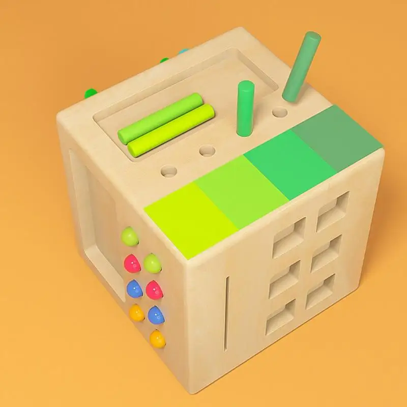 Детский развивающий куб-пазл для дошкольного обучения
Детский развивающий куб-пазл для дошкольного обучения