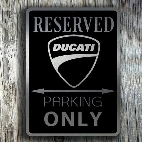 Жестяная ретро-картина, винтажная картина Ducati, только стоянка, Жестяная Табличка, ретро металлический знак, металлический постер, металличе...
Жестяная ретро-картина, винтажная картина Ducati, только стоянка, Жестяная Табличка, ретро металлический знак, металлический постер, металличе...