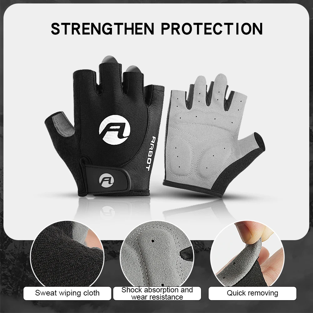 Half Finger Gloves Anti-Slip Bicycle Gloves for Men Women Breathable Shock-Absorbing Padded Glove Half Finger for Gym Fitness
Half Finger Gloves Anti-Slip Bicycle Gloves for Men Women Breathable Shock-Absorbing Padded Glove Half Finger for Gym Fitness