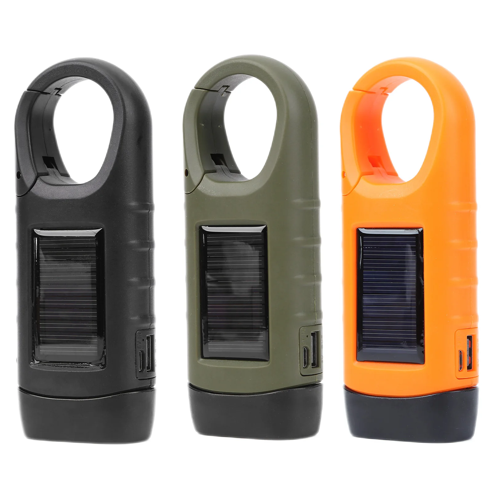 

Waterproof Solar Flashlights Hand Crank Dynamo LED Emergency Night Run Torches for Tent Camping Lamp Mountaineering Flash Light