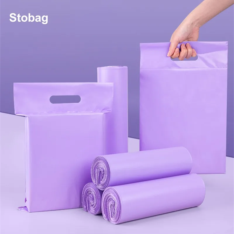 StoBag 100pcs Purple Courier Envelope Mailers Tote Portable Express Bag Delivery Packaging Sealed Clothing Shipping Custom Logo
StoBag 100pcs Purple Courier Envelope Mailers Tote Portable Express Bag Delivery Packaging Sealed Clothing Shipping Custom Logo