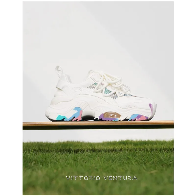 Women's Shoes 2022 Summer New Camouflage Breathable Mesh Thick-soled Shoes for Women Platform Sneakers Off White Shoes Tenis
Women's Shoes 2022 Summer New Camouflage Breathable Mesh Thick-soled Shoes for Women Platform Sneakers Off White Shoes Tenis
