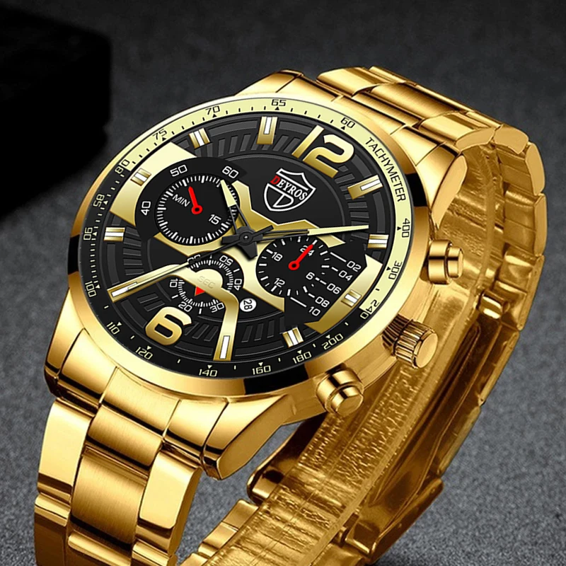 Fashion Mens Stainless Steel Watches Luxury Men Sports Quartz Wrist Watch Male Business Casual Leather Watch relogio masculino
Fashion Mens Stainless Steel Watches Luxury Men Sports Quartz Wrist Watch Male Business Casual Leather Watch relogio masculino