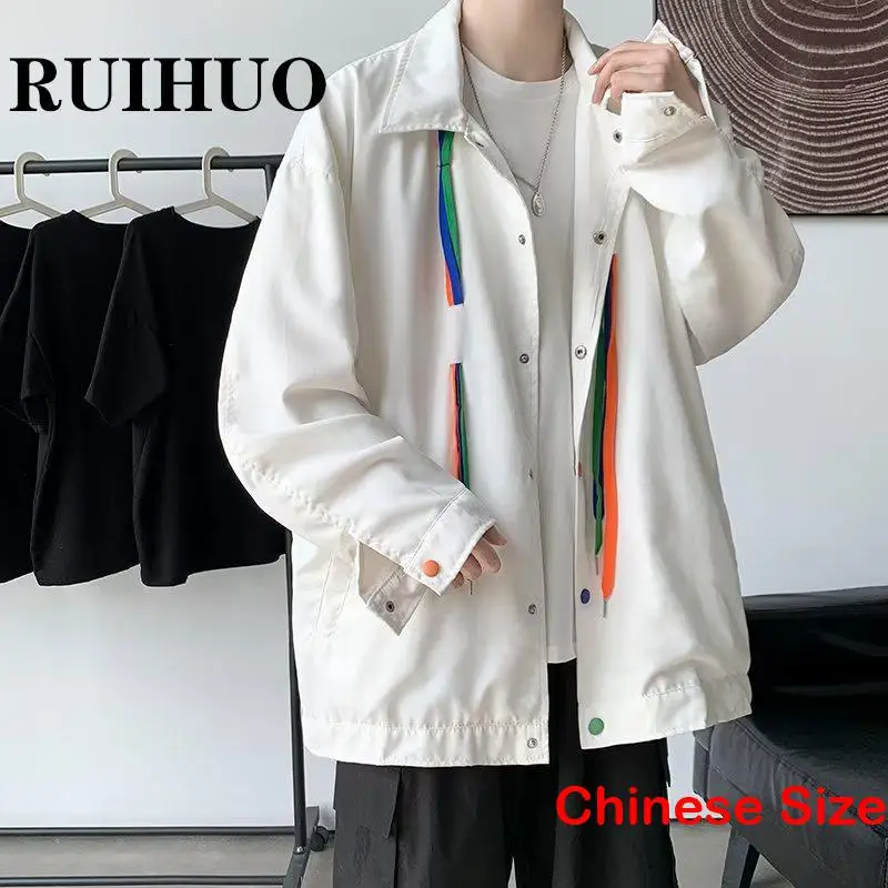 RUIHUO Patchwork Korean Jacket Men Clothing Streetwear Jackets For Men Coat Chinese Size 2XL 2023 Spring New Arrivals
RUIHUO Patchwork Korean Jacket Men Clothing Streetwear Jackets For Men Coat Chinese Size 2XL 2023 Spring New Arrivals