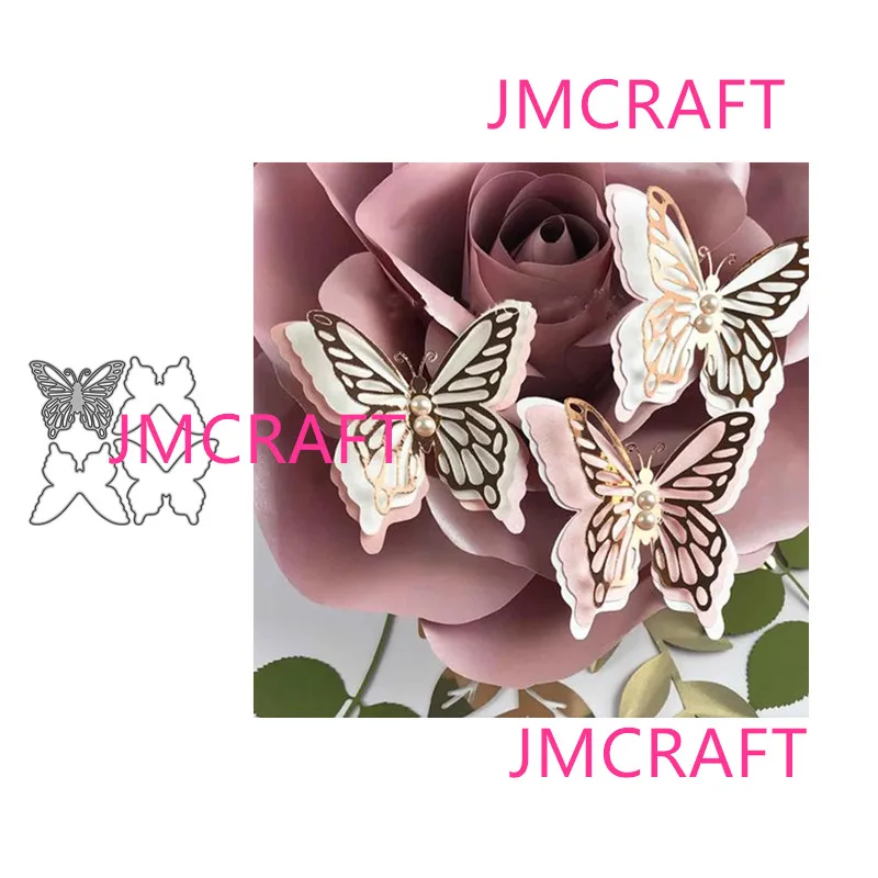 JMCRAFT New Beautiful Double Layer Butterfly #2 Metal Cutting Dies DIY Scrapbook Handmade Paper Craft Metal Steel Template Dies
JMCRAFT New Beautiful Double Layer Butterfly #2 Metal Cutting Dies DIY Scrapbook Handmade Paper Craft Metal Steel Template Dies