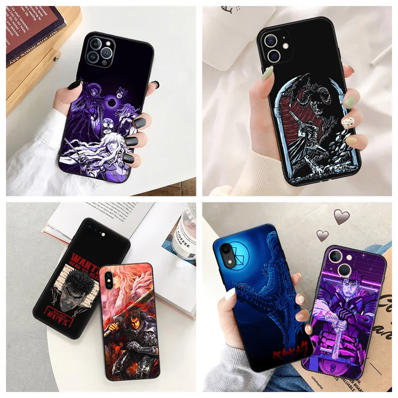 Black Matte Anti-Drop Phone Case For iPhone 14 12 13 Pro Max 11 Mini 7 8 6 6s Plus XS X XR SE Luxury Berserk Anime Guts Cover
Black Matte Anti-Drop Phone Case For iPhone 14 12 13 Pro Max 11 Mini 7 8 6 6s Plus XS X XR SE Luxury Berserk Anime Guts Cover