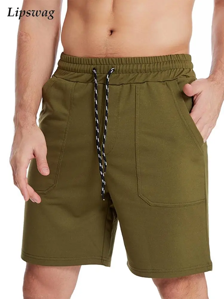 2022 Summer New Casual Solid Loose Shorts Men Mid Waist Drawstring Short Pant Fashion Mens Lace-up Pockets Shorts Man Streetwear
2022 Summer New Casual Solid Loose Shorts Men Mid Waist Drawstring Short Pant Fashion Mens Lace-up Pockets Shorts Man Streetwear