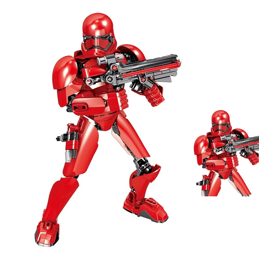 Disney Toys Anime Figure Star Film Warfare Juguetes Para Niños Movable Model Assembly Blocks Christmas Gift for Boys
Disney Toys Anime Figure Star Film Warfare Juguetes Para Niños Movable Model Assembly Blocks Christmas Gift for Boys