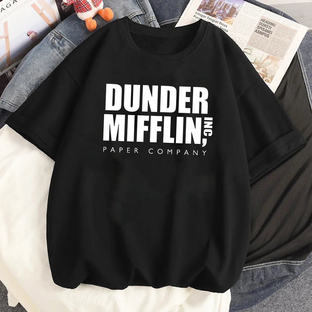 Dunder Mifflin Tee women streetwear t-shirts female designer y2k streetwear clothes
Dunder Mifflin Tee women streetwear t-shirts female designer y2k streetwear clothes