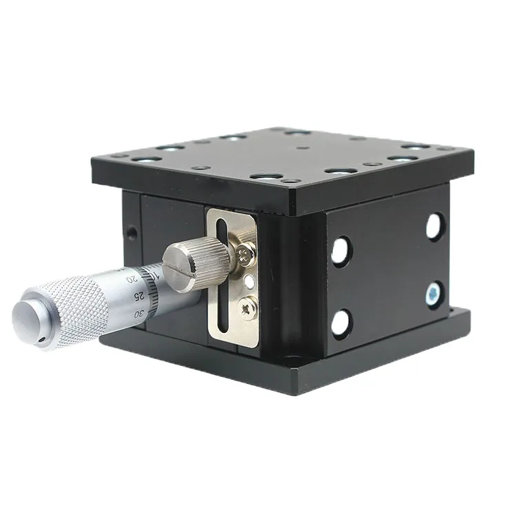 60*60mm Vertical Linear Stage Table with Double Guide Rail Structure for Lab Use Optics Instruments WM Wanming OEM/ODM 
60*60mm Vertical Linear Stage Table with Double Guide Rail Structure for Lab Use Optics Instruments WM Wanming OEM/ODM