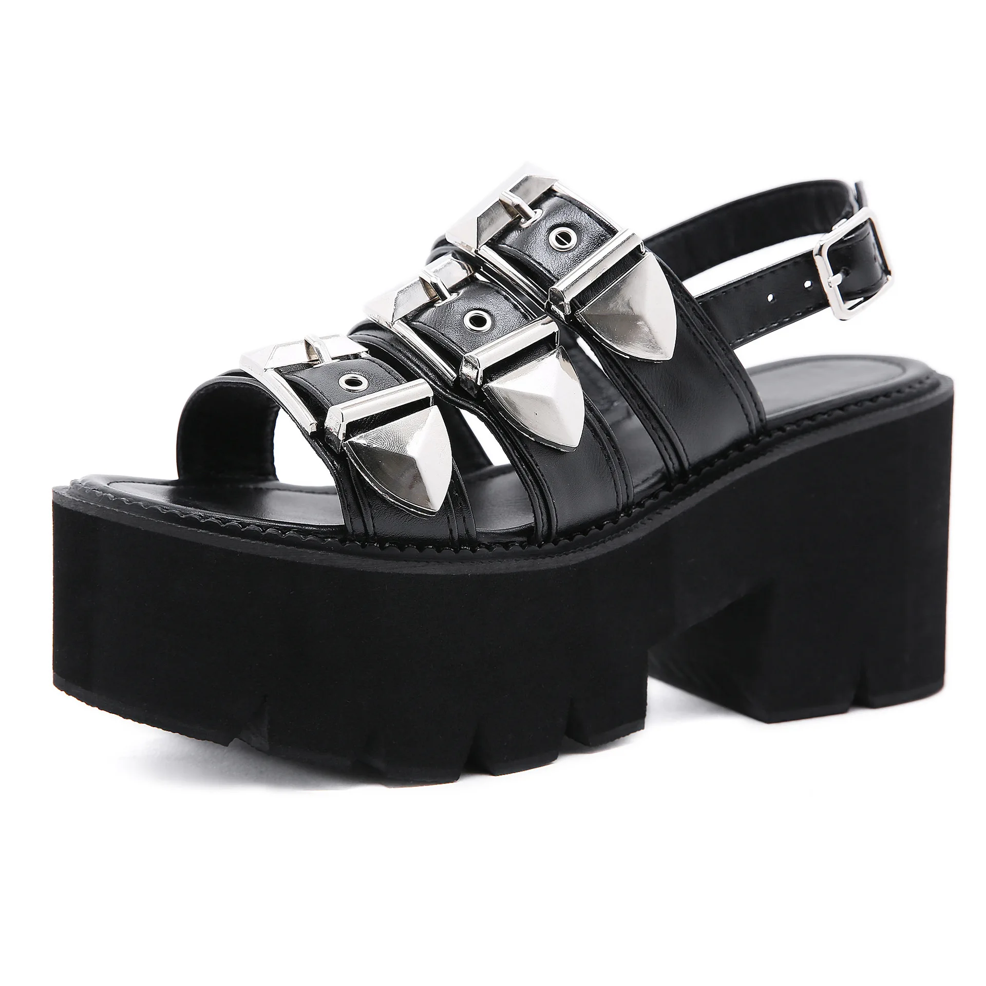 2022 New Women's Spring and Summer Sponge Cake Bottom Fish Mouth Open Toe High Heel 35-42 Thick Bottom Women's Sandals Fashion
2022 New Women's Spring and Summer Sponge Cake Bottom Fish Mouth Open Toe High Heel 35-42 Thick Bottom Women's Sandals Fashion