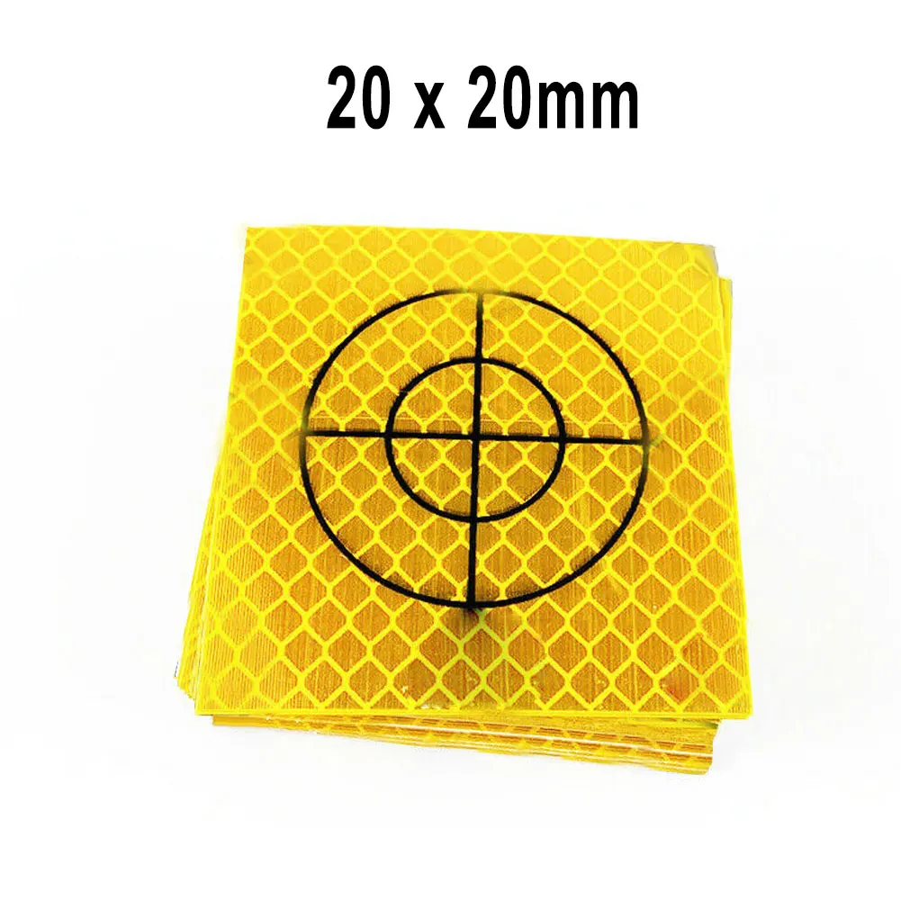 Reflector Target Reflector Sheet 100pcs 20/30/40/50/60mm Acrylic Crosshairs Quick Positioning Reflective Target
Reflector Target Reflector Sheet 100pcs 20/30/40/50/60mm Acrylic Crosshairs Quick Positioning Reflective Target