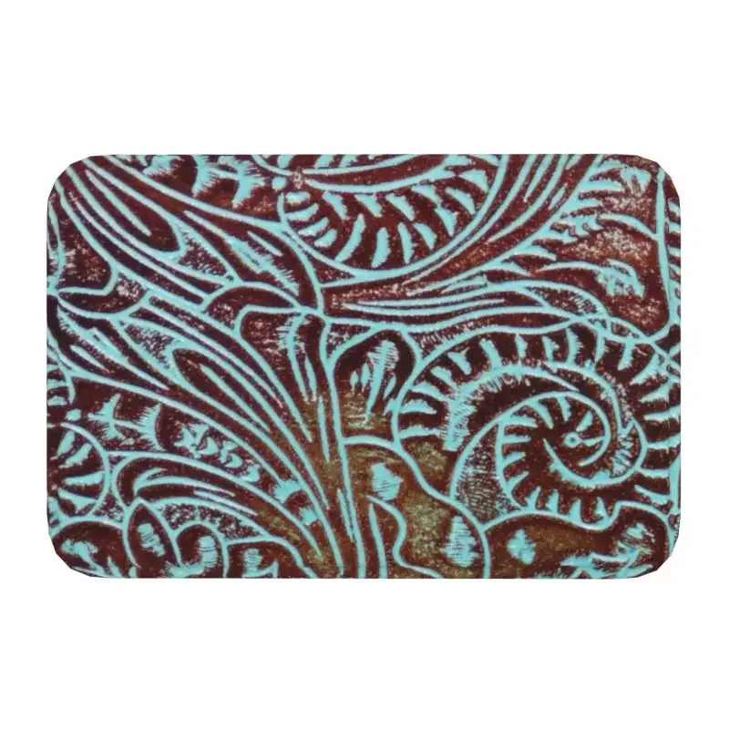 Кожаный Противоскользящий коврик для ванной и кухни 
Кожаный Противоскользящий коврик для ванной и кухни