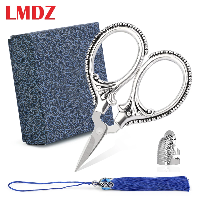 LMDZ Durable Stainless Steel Retro Tailor Scissor Tailor Small Sewing Scissors Sewing Scissors Embroidery Thread Shears DIY Tool
LMDZ Durable Stainless Steel Retro Tailor Scissor Tailor Small Sewing Scissors Sewing Scissors Embroidery Thread Shears DIY Tool
