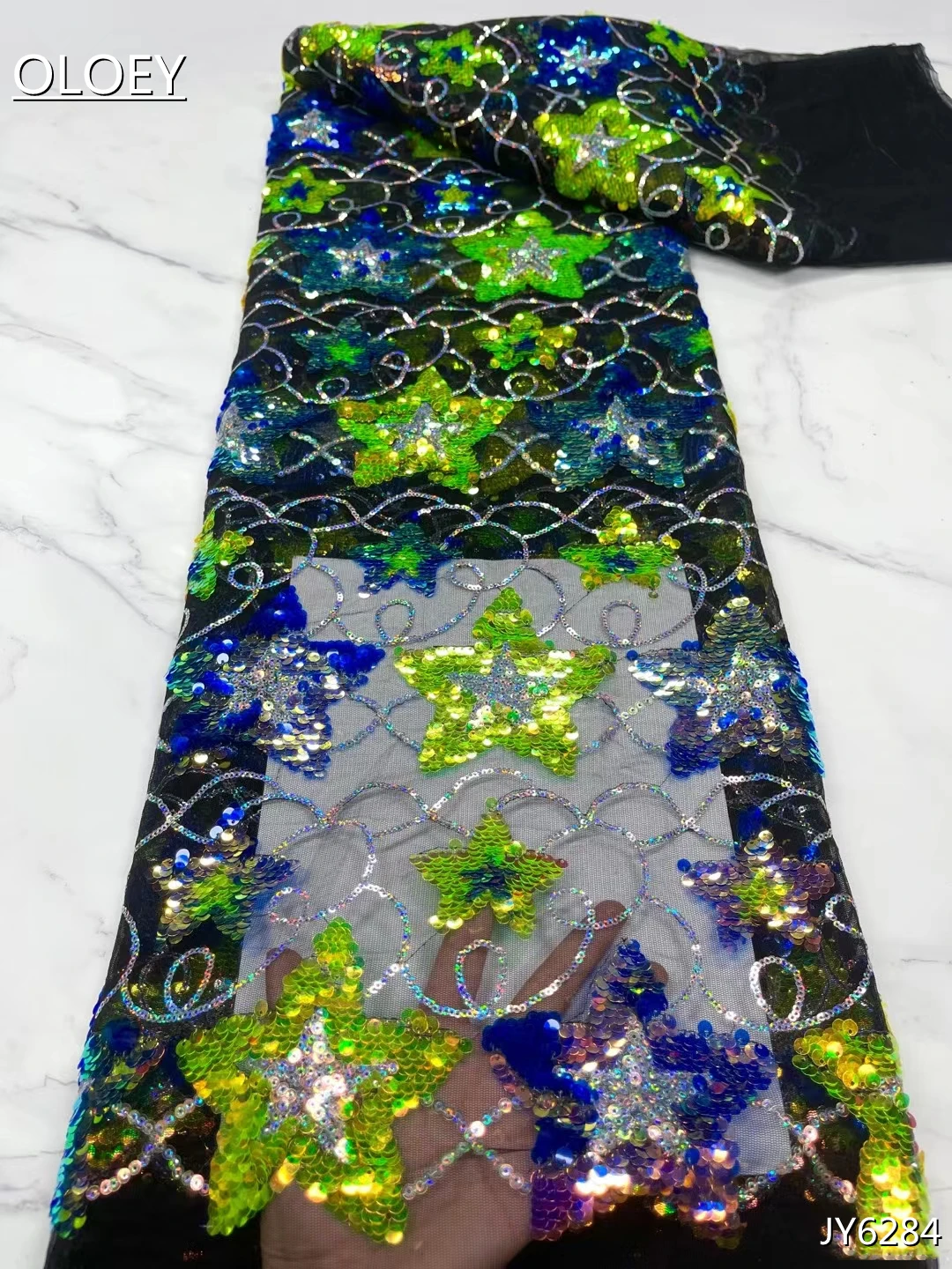 Hot Sales Latest Elegant African Embroidery Tulle Lace with Sequins Fabric For Wedding Party Dress JY6280F
Hot Sales Latest Elegant African Embroidery Tulle Lace with Sequins Fabric For Wedding Party Dress JY6280F