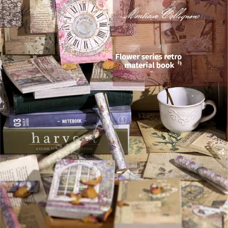 2022 New Flower Vintage Scrapbooking Papers for DIY Card Making Decoration Notes/Envelopes/Invitations/Journals Craft Paper
2022 New Flower Vintage Scrapbooking Papers for DIY Card Making Decoration Notes/Envelopes/Invitations/Journals Craft Paper
