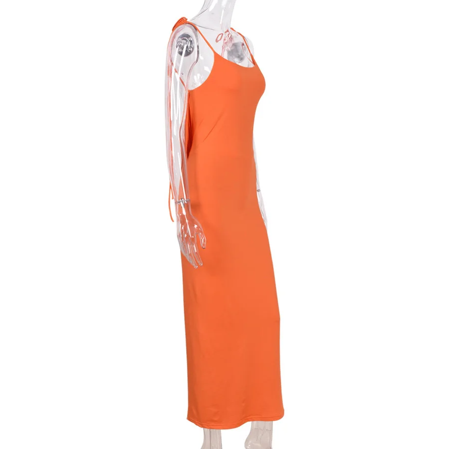 Summer 2022 Elegant Spaghetti Strap Backless Draped Sleeveless Sexy Dress Y2k Fashion Night Club Party Beach Outfits Dress
Summer 2022 Elegant Spaghetti Strap Backless Draped Sleeveless Sexy Dress Y2k Fashion Night Club Party Beach Outfits Dress