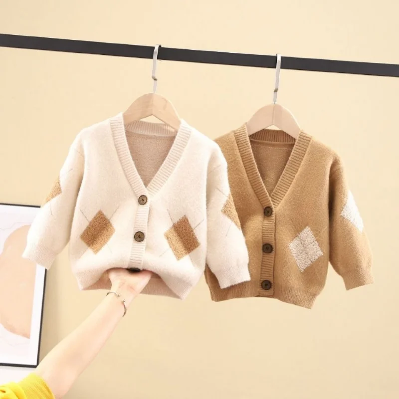 Toddler Boys Girls Cardigan Sweaters Spring Autumn Baby Girl Sweater Jacket Children Knitted Kids Sweaters Cardigan 2-12 Years
Toddler Boys Girls Cardigan Sweaters Spring Autumn Baby Girl Sweater Jacket Children Knitted Kids Sweaters Cardigan 2-12 Years