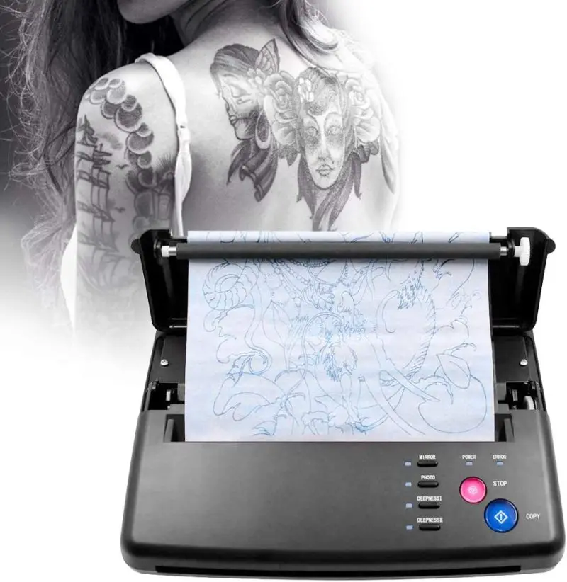 Professional Tattoo Stencil Maker Transfer Machine Flash Thermal Copier Printer Supplies Tool Printer Drawing Maker Copier
Professional Tattoo Stencil Maker Transfer Machine Flash Thermal Copier Printer Supplies Tool Printer Drawing Maker Copier