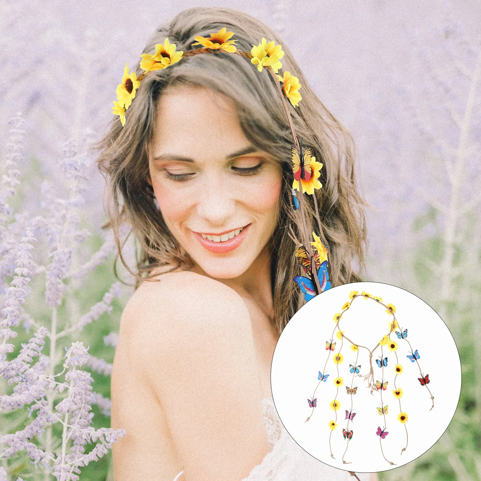 Sunflower Hairband Hair Bands Tassel Headband Bohemian Sunflower Adjustable Headband
Sunflower Hairband Hair Bands Tassel Headband Bohemian Sunflower Adjustable Headband