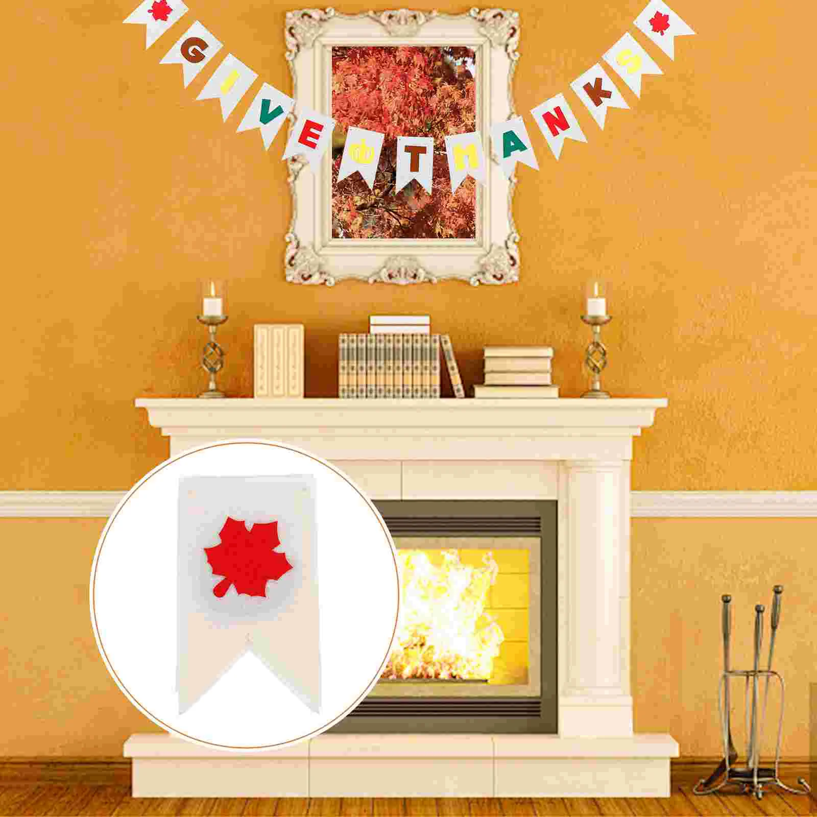 Cloth Bunting Thanksgiving Autumn Harvest Festival Party Banner Thankful Hanging Garland for Home Banquet
Cloth Bunting Thanksgiving Autumn Harvest Festival Party Banner Thankful Hanging Garland for Home Banquet