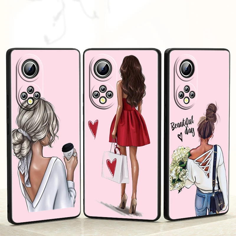 Fashion Beautiful Girl Pattern for Honor 60 50 30 20 Pro Plus 5G Funda Coque Capa Magic3 Play5 5T Luxury Soft Black Phone Case
Fashion Beautiful Girl Pattern for Honor 60 50 30 20 Pro Plus 5G Funda Coque Capa Magic3 Play5 5T Luxury Soft Black Phone Case