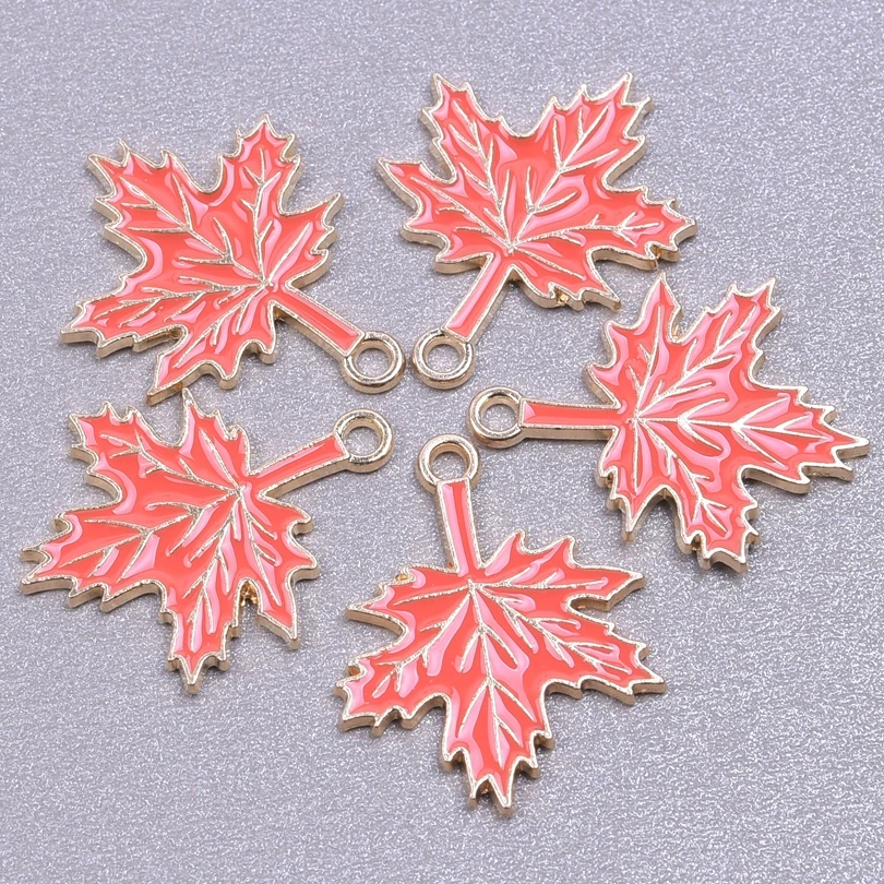 10pcs/Lot Maple Leaf Charms For Jewelry Making Bulk Plant Enamel Pendants Handmade Charm Components Leaves Drop Oil Accessories 
10pcs/Lot Maple Leaf Charms For Jewelry Making Bulk Plant Enamel Pendants Handmade Charm Components Leaves Drop Oil Accessories