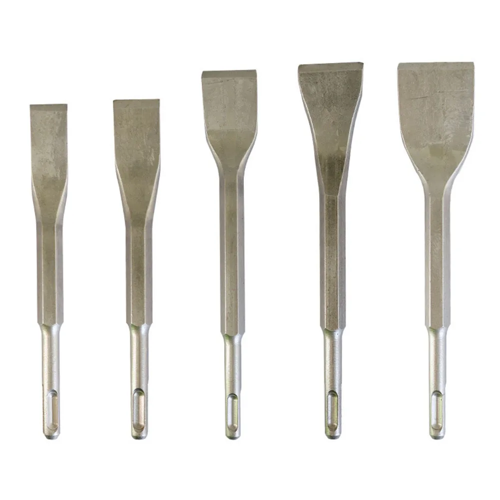 5Pc Chisel Bit SDS-PLUS Round Handle Shank 45# Carbon Steel 20-40mm Head For Electric Hammer Construction Power Tool Accessories
5Pc Chisel Bit SDS-PLUS Round Handle Shank 45# Carbon Steel 20-40mm Head For Electric Hammer Construction Power Tool Accessories