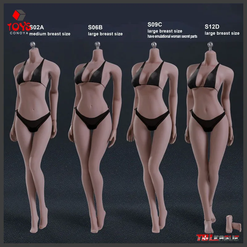 TBLeague Phicen S02A S06B S09C S12D 1/6 Middle Large Bust Suntan Skin Super Flexible Female Seamless Body Action Figure Doll
TBLeague Phicen S02A S06B S09C S12D 1/6 Middle Large Bust Suntan Skin Super Flexible Female Seamless Body Action Figure Doll