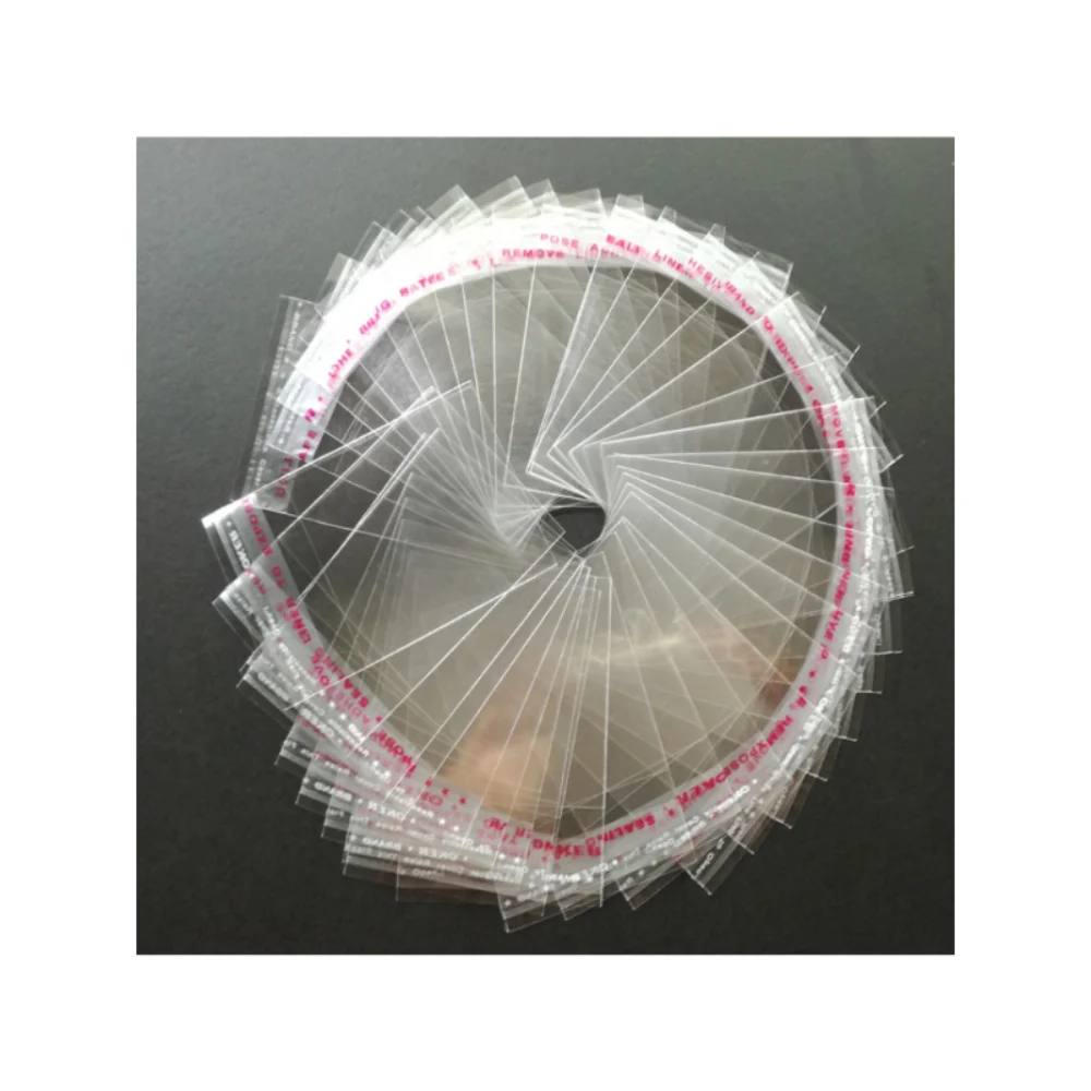 

7x10CM Various Models Poly Bag Transparent Opp Plastic Bags Self Adhesive Seal Jewellery Making Bag