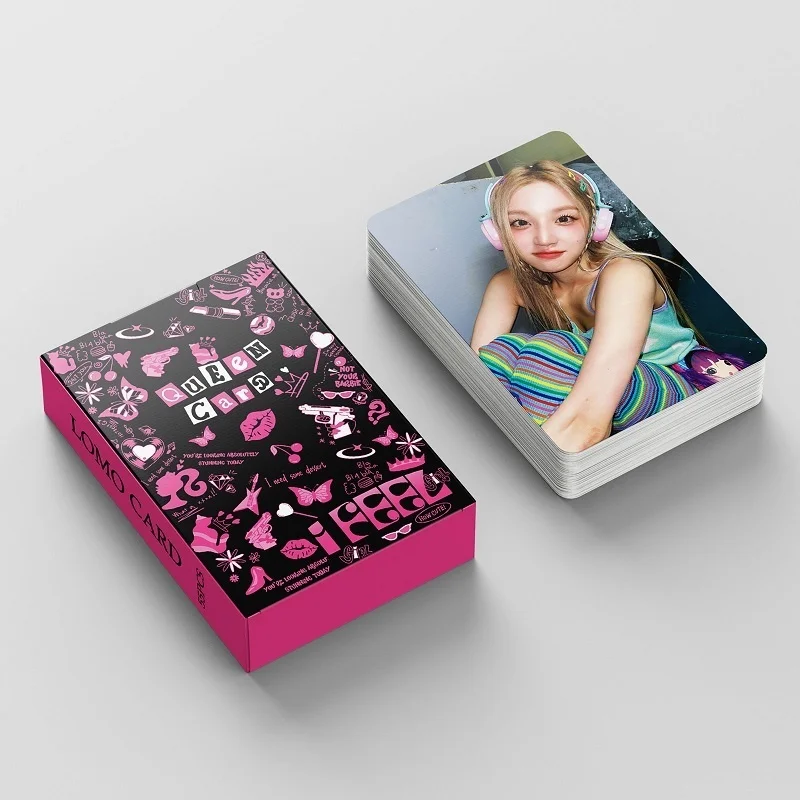 Kpop Idol 55Pcs/Set Lomo Card GIDLE I FEEL Postcard Album New Photo Print Cards Picture Fans Gifts Collection
Kpop Idol 55Pcs/Set Lomo Card GIDLE I FEEL Postcard Album New Photo Print Cards Picture Fans Gifts Collection
