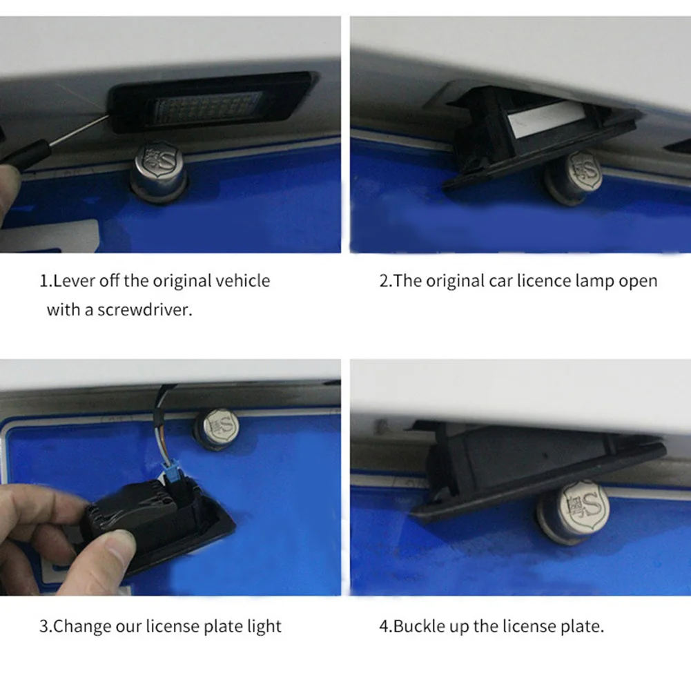 Lamp Bulb License Plate Lamp Car Exterior Accessories Aluminium Alloy Low Power Consumption For W8 147 BZ/DS 2000
Lamp Bulb License Plate Lamp Car Exterior Accessories Aluminium Alloy Low Power Consumption For W8 147 BZ/DS 2000