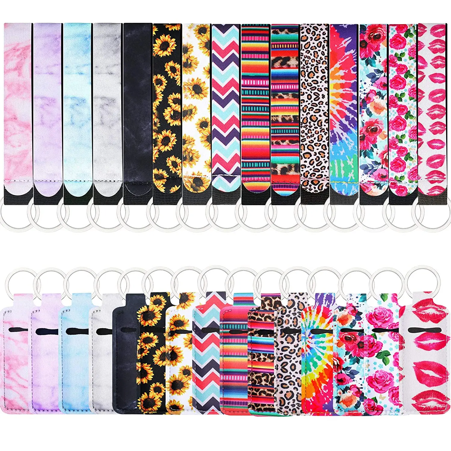 30pcs Colorful Neoprene Chapstick Holders Lipstick Cases Cover Portable Balm Holders Marble Style Keychain Party Gifts
30pcs Colorful Neoprene Chapstick Holders Lipstick Cases Cover Portable Balm Holders Marble Style Keychain Party Gifts