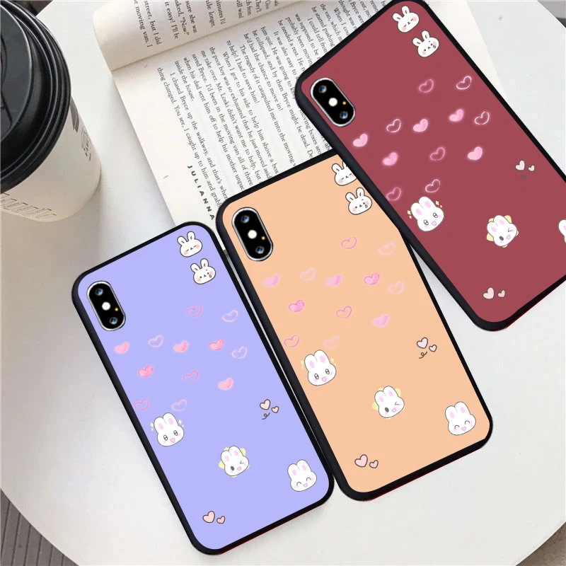 Cute cartoon Rabbit pattern phone Case For IPhone 13 12 11 Pro Max Mini SE XR X XS Max 8Plus 7plus 6 soft6S New Shell phone Case
Cute cartoon Rabbit pattern phone Case For IPhone 13 12 11 Pro Max Mini SE XR X XS Max 8Plus 7plus 6 soft6S New Shell phone Case