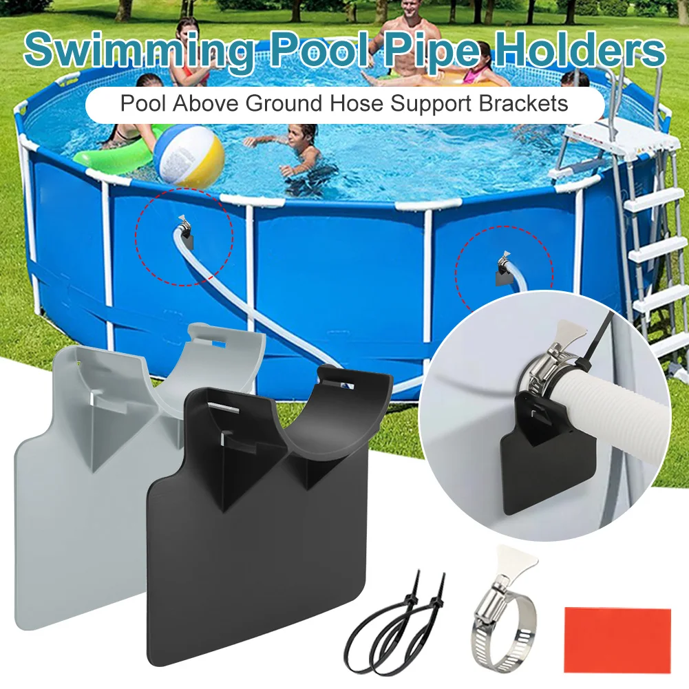 1Pcs Swimming Pool Pipe Fixing Holder Mount Supports Pipes 30-38mm Intex Incoming Above Ground Water Hose Bracket with Cable Tie
1Pcs Swimming Pool Pipe Fixing Holder Mount Supports Pipes 30-38mm Intex Incoming Above Ground Water Hose Bracket with Cable Tie