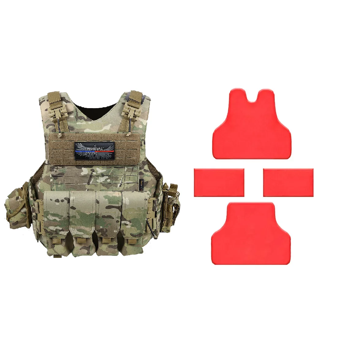 Sabagear UTA Buffalo Tactical Molle Full Protection Vest NIJ Level IIIA Body Armour Universal Size Plate Carrier
Sabagear UTA Buffalo Tactical Molle Full Protection Vest NIJ Level IIIA Body Armour Universal Size Plate Carrier