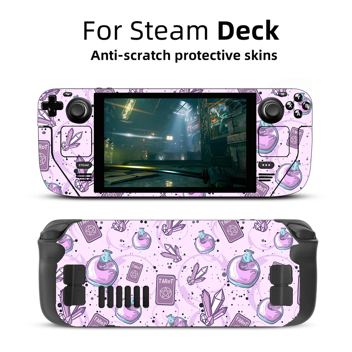 Aesthetic Skin Vinyl for Steam Deck Console Full Set Protective Decal Wrapping Cover For Valve Console Premium Stickers
Aesthetic Skin Vinyl for Steam Deck Console Full Set Protective Decal Wrapping Cover For Valve Console Premium Stickers