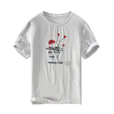 2021 Casual Short Sleeve Shirt letter print round neck T-Shirt white black color
2021 Casual Short Sleeve Shirt letter print round neck T-Shirt white black color